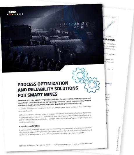 Condition monitoring and process optimization in mining | SPM Instrument